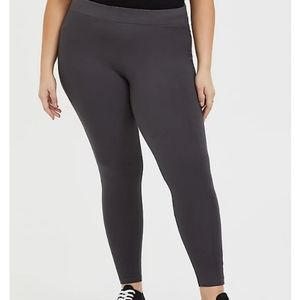 Torrid size 3 deepest grey premium full length leggings New